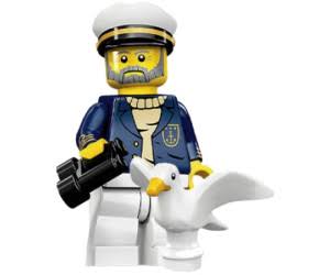 LEGO Minifigur CMF Serie 10 - Kapitän