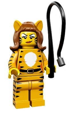 LEGO Minifigur CMF Serie 14 - Tigerfrau